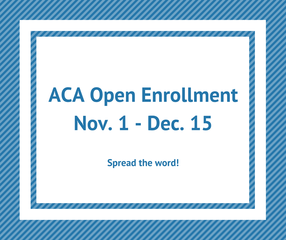 Open Enrollment Health Insurance